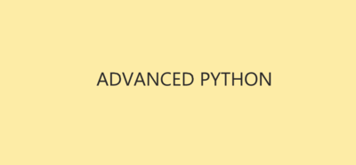 Advanced Python