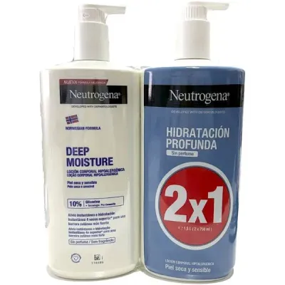 NEUTROGENA LOCION HIDRATACIO PROF P.SENSIBLE 2X1