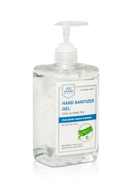 70% Ethyl Alcohol Hand Sanitizer Gel (16oz) w/Aloe 70% Ethyl Alcohol Hand Sanitizer Gel (16oz) w/Aloe