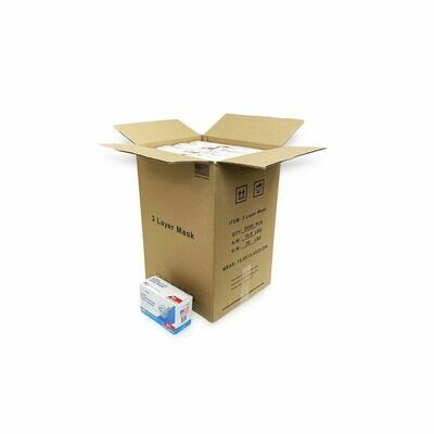 3 Ply Disposable Face Masks ASTM Level 3 (Case of 2000) USA MADE 3 Ply Disposable Face Masks ASTM Level 3 (Case of 2000) USA MADE