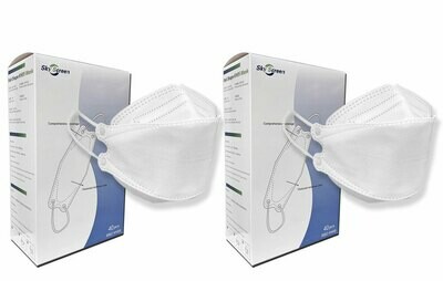 80 SkyScreen Face Masks (2 Boxes of 40) 80 SkyScreen Face Masks (2 Boxes of 40)