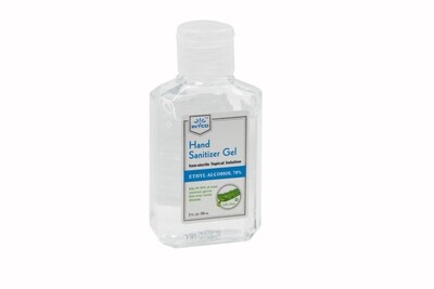 70% Ethyl Alcohol Hand Sanitizer Gel (2oz) w/ Aloe 70% Ethyl Alcohol Hand Sanitizer Gel (2oz) w/ Aloe