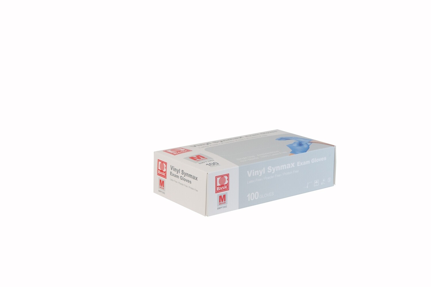 Powder Free Blue Synmax Nitrile/Vinyl Blend Exam Gloves (Box of 100) Powder Free Blue Synmax Nitrile/Vinyl Blend Exam Gloves (Box of 100)