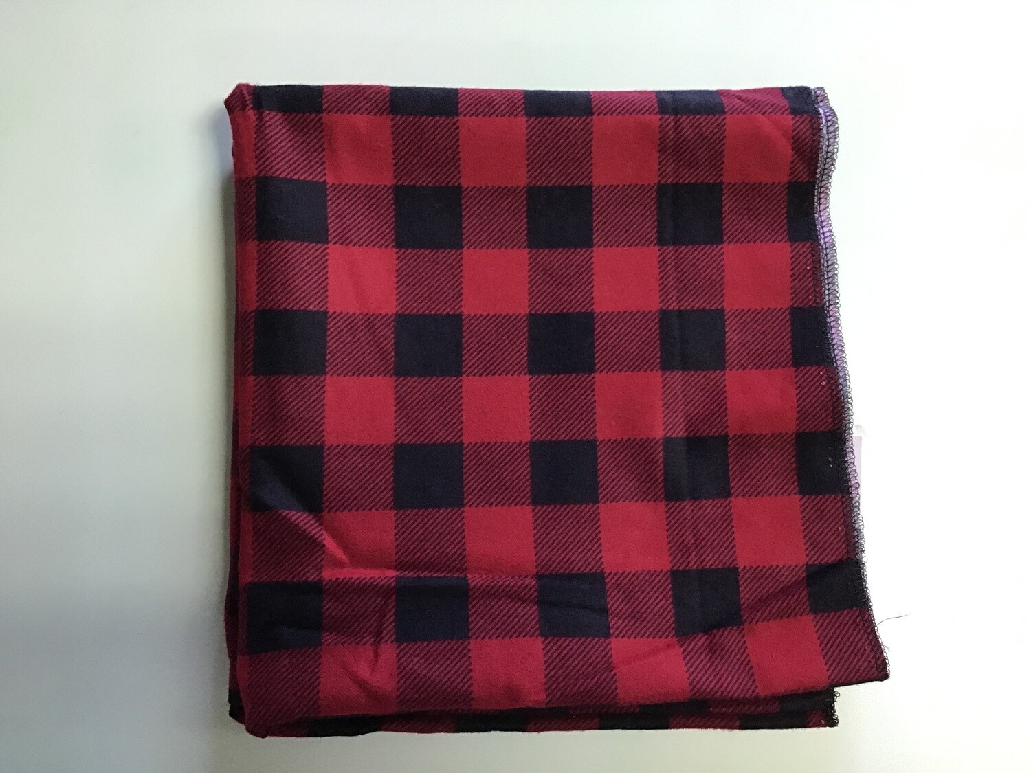 Buffalo Plaid Red/White Infinity Scarves