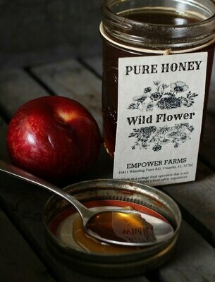 Pure Local Honey ( 1 Pint Jar)