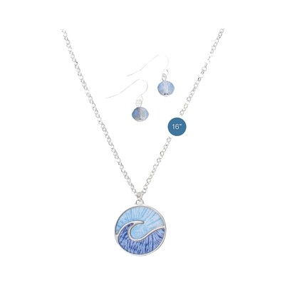 Set-Silver and Blue Wave