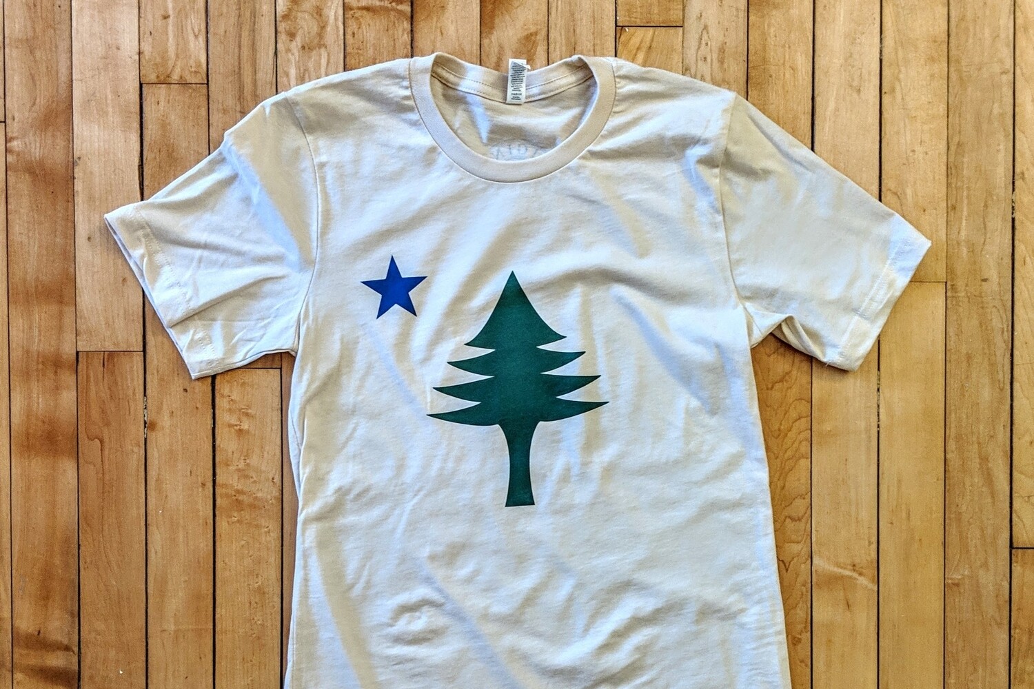 Original Maine® Tree and Star Tee