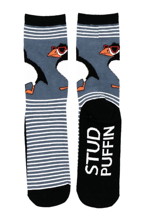 Stud Puffin Socks, Size: 5-10