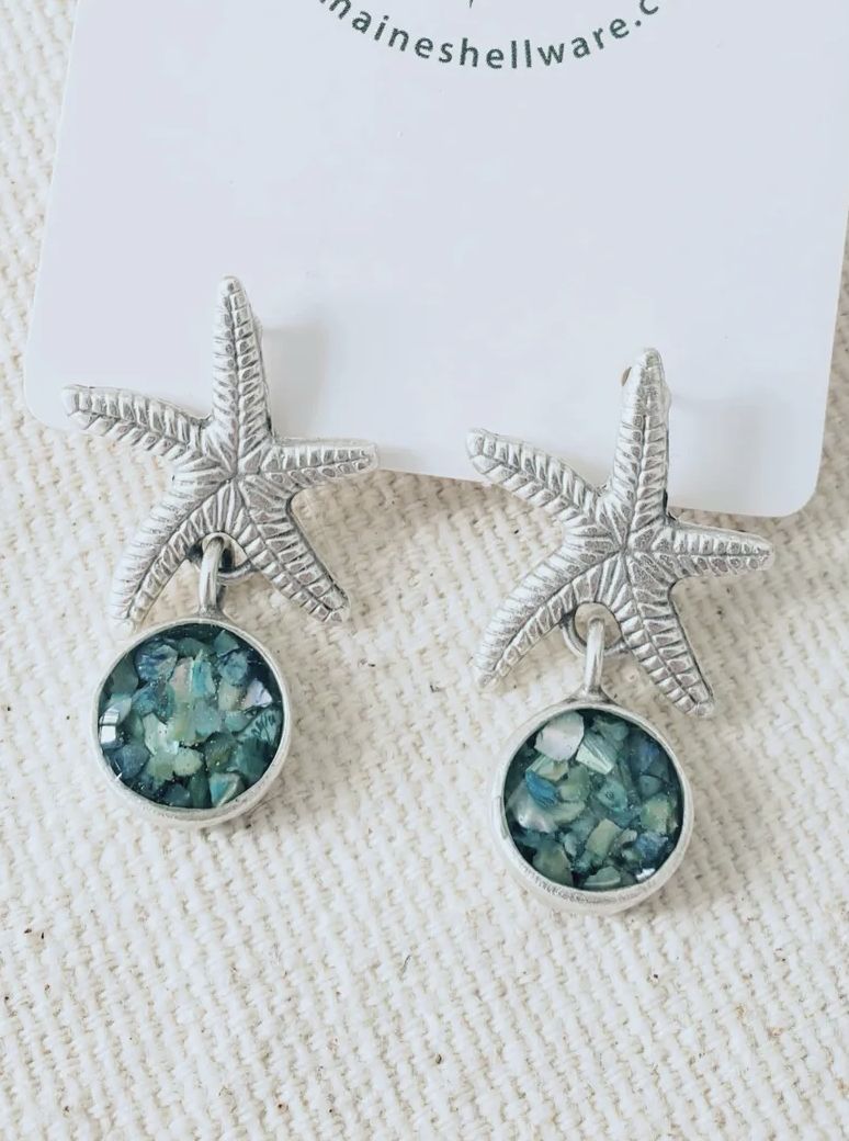 Shellware Starfish Post Earring