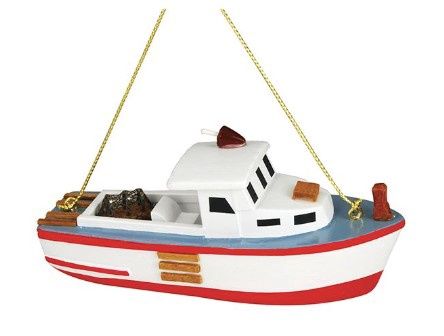 Lobster Boat Ornament