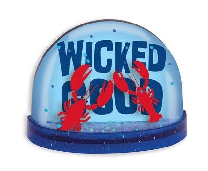Wicked Good Snowglobe Magnet