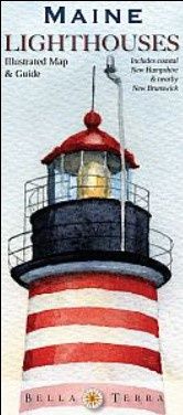 Maine Lighthouse Map