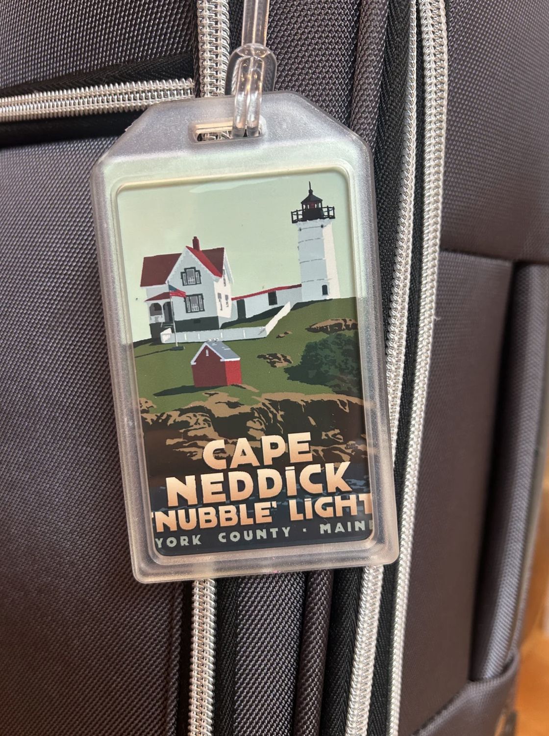 Alan Claude Luggage Tag
