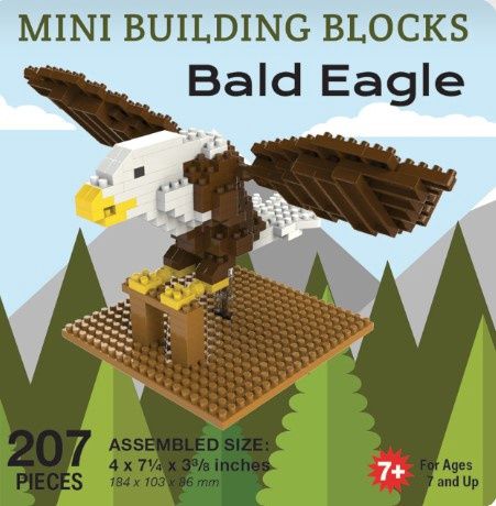 Bald Eagle Mini Building Blocks
