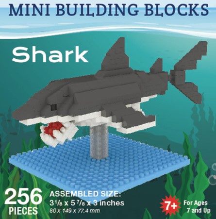 Great White Shark Mini Building Blocks