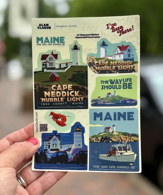 Alan Claude Sticker Sheet