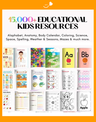 Kindergarten and First Grade  Educational Kids Resources