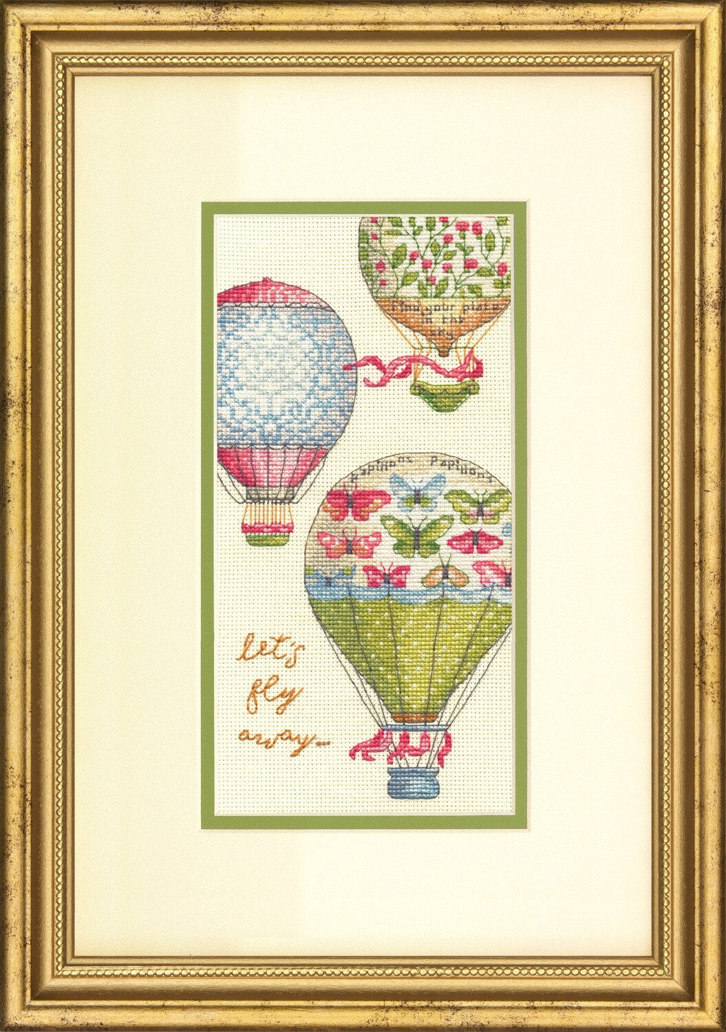 Counted Cross Stitch Kit: Let's Fly Away