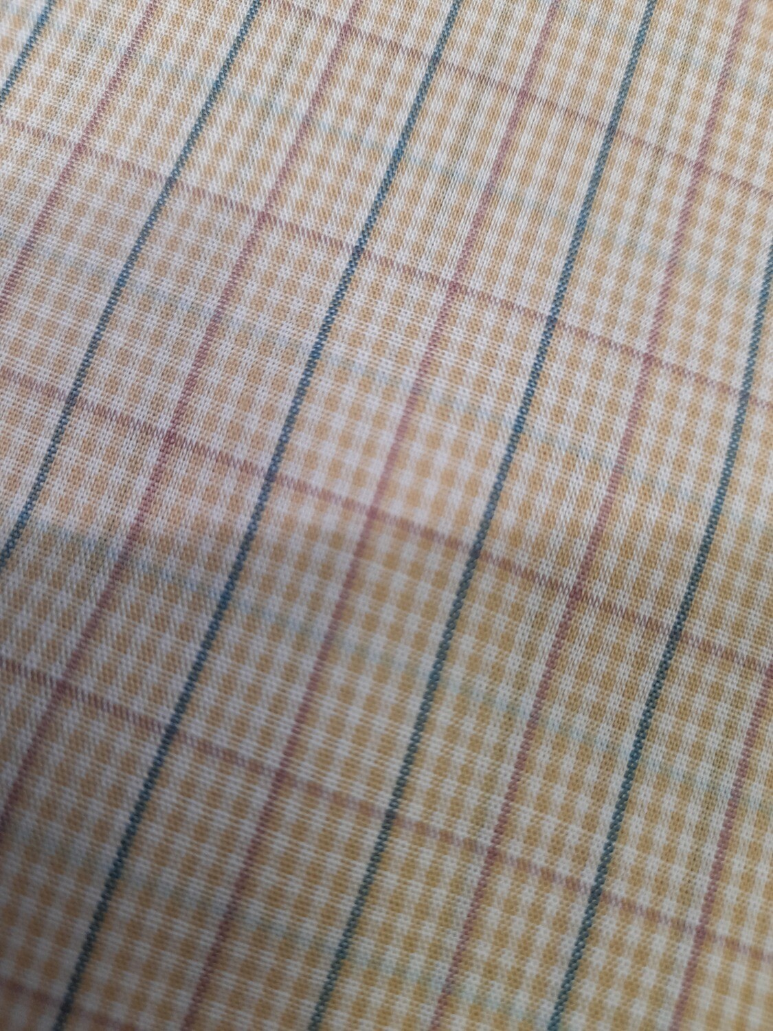 Cotton Poplin - Checked Shirting