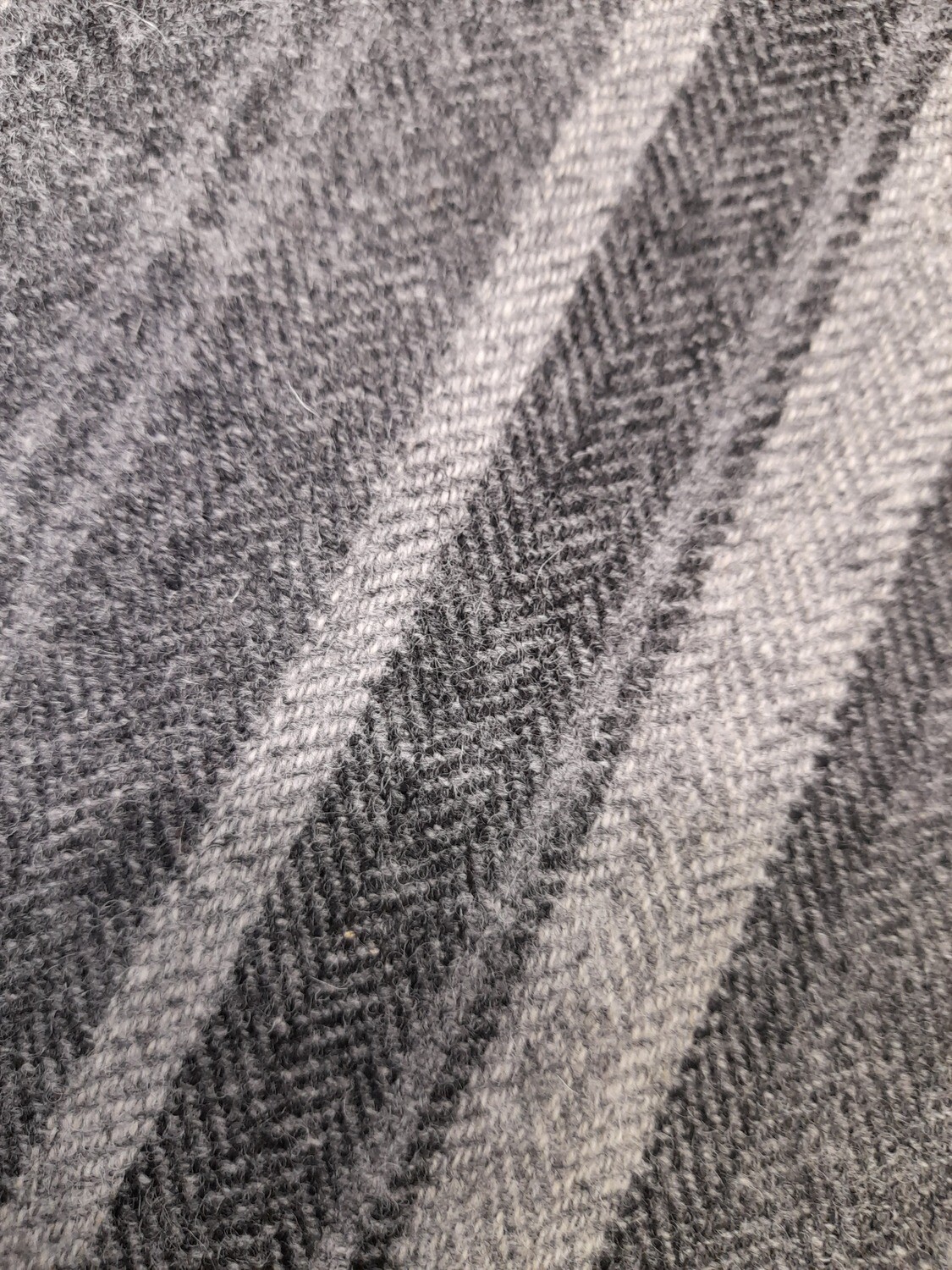 Wool - Grey Stripes