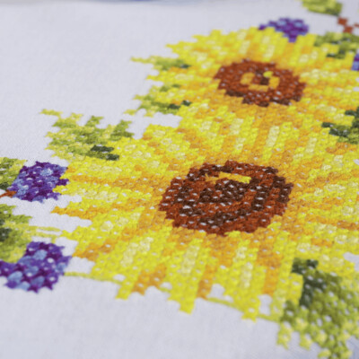 Cross Stitch Kit - Sunflowers