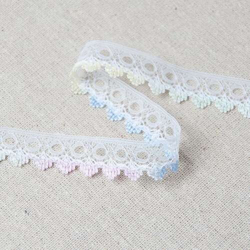 Knitting In Lace 18mm multi/white