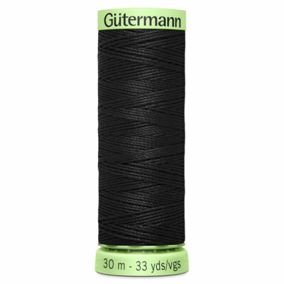 Gutermann Top Stitch thread Black 000