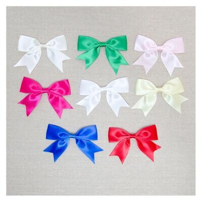 Double Satin Bow 25mm