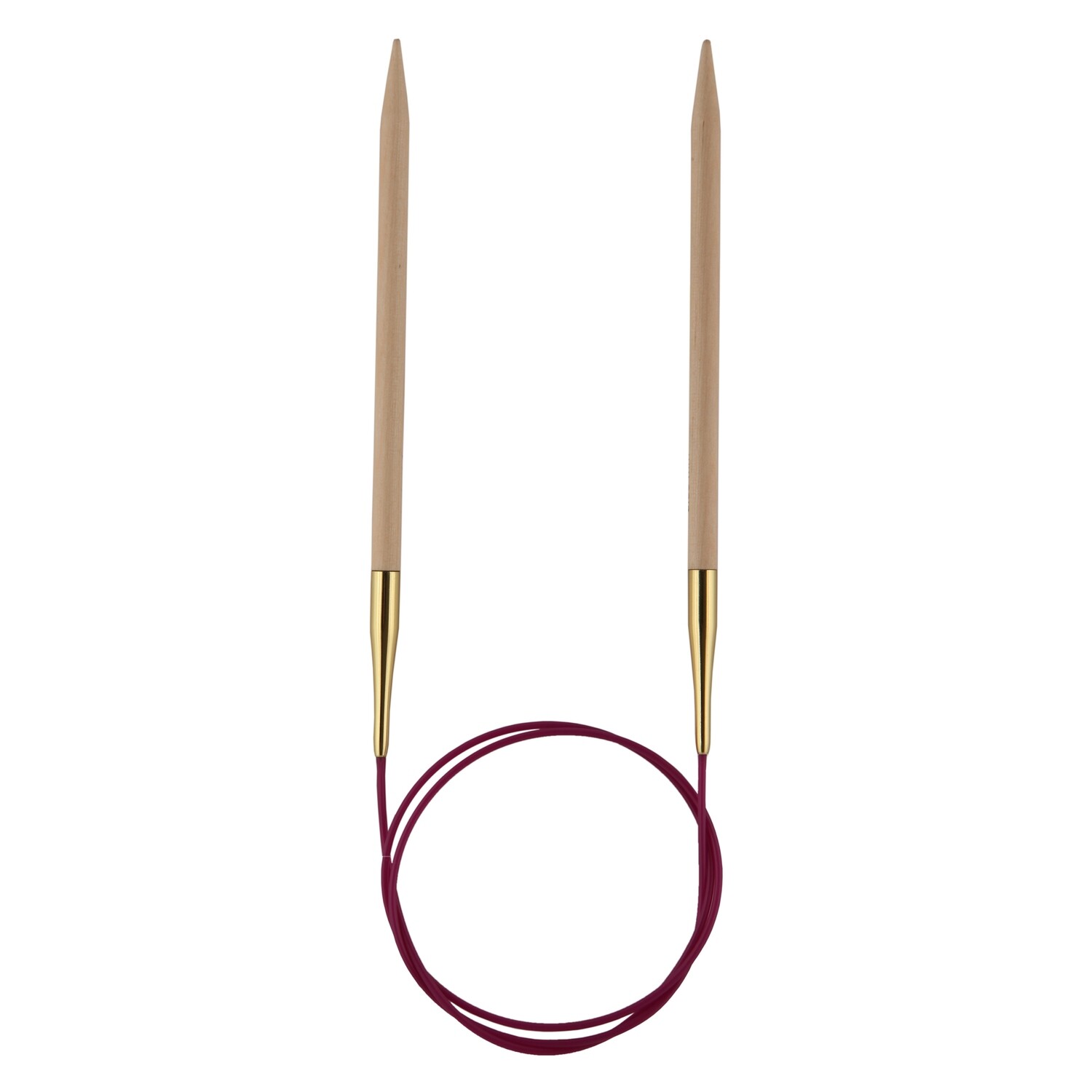 Circular Knitting Needle 80cm x 6.5mm Birch Wood