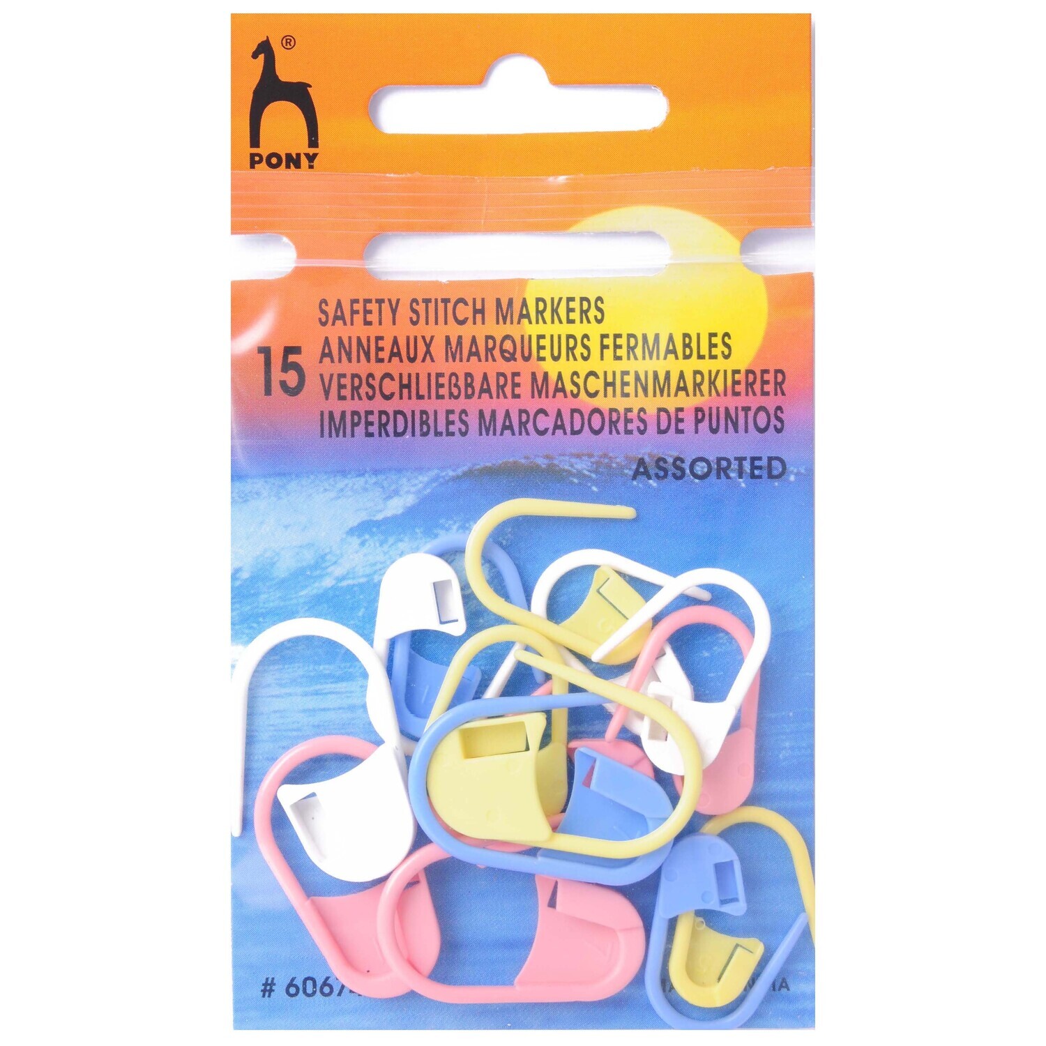 Safety Stitch Markers Assorted Colours