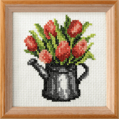 Cross Stitch Kit: Tulips