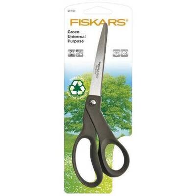 Scissors: General Purpose: Green: 21cm/8.25in