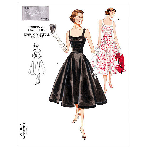 Vogue Vintage Sewing Pattern V2902 D 12-16