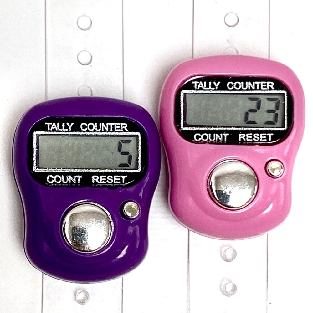 Tally Counter with finger strap