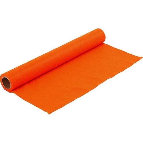 Felt Roll 45cm x 1m Orange