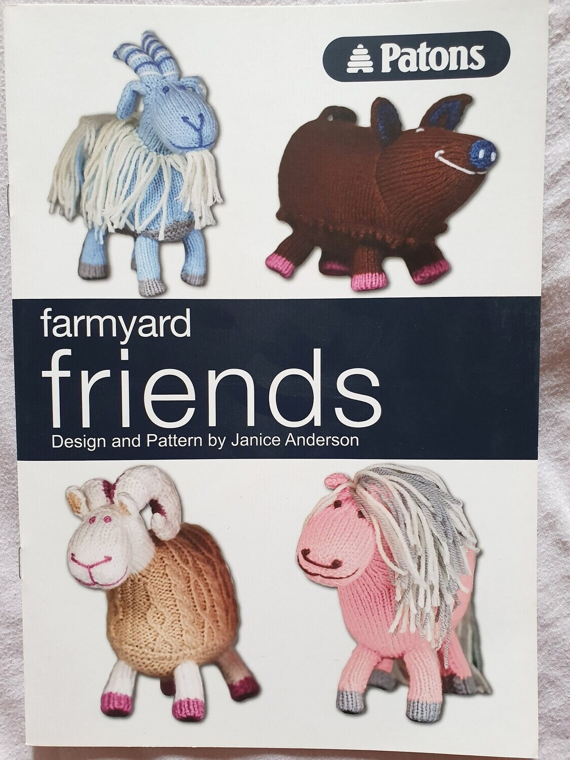 Farmyard Friends knitting book by Patons