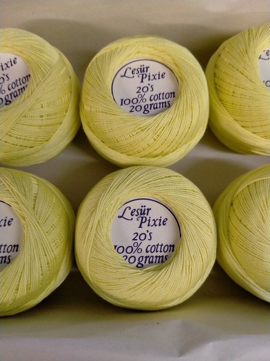 Lesur Pixie Crochet Cotton 20g