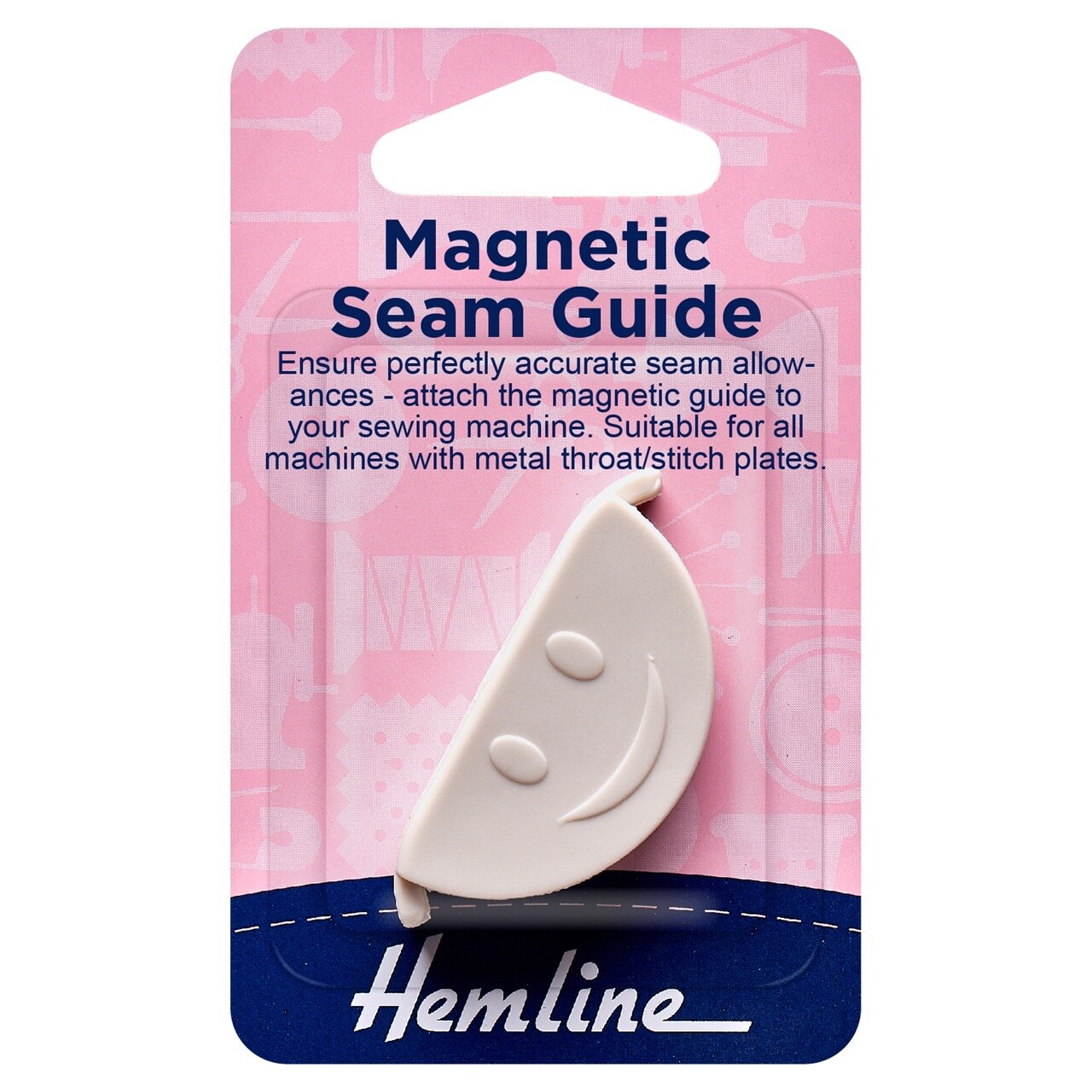 Magnetic Seam Guide: Hemline