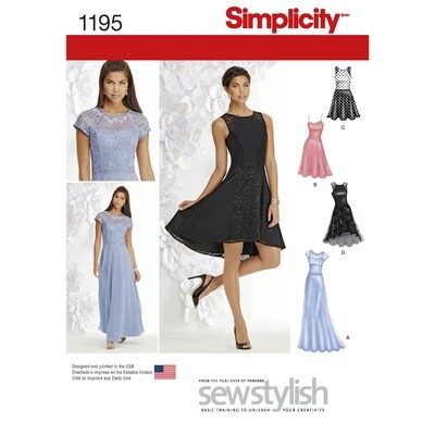 Simplicity Sewing Pattern 1195 D5 4-12