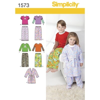 Simplicity Sewing Pattern 1573 6 months to 3