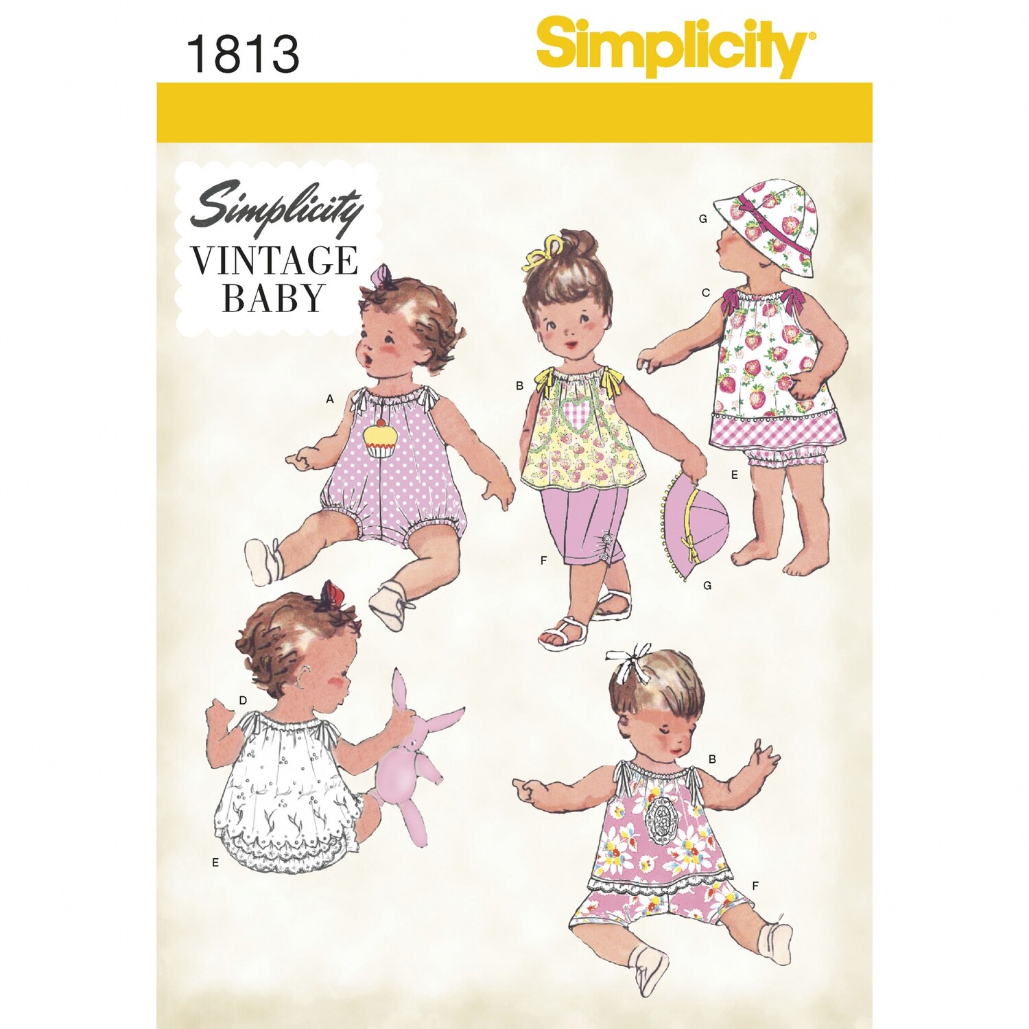 Simplicity Sewing Pattern 1813 XXS-L