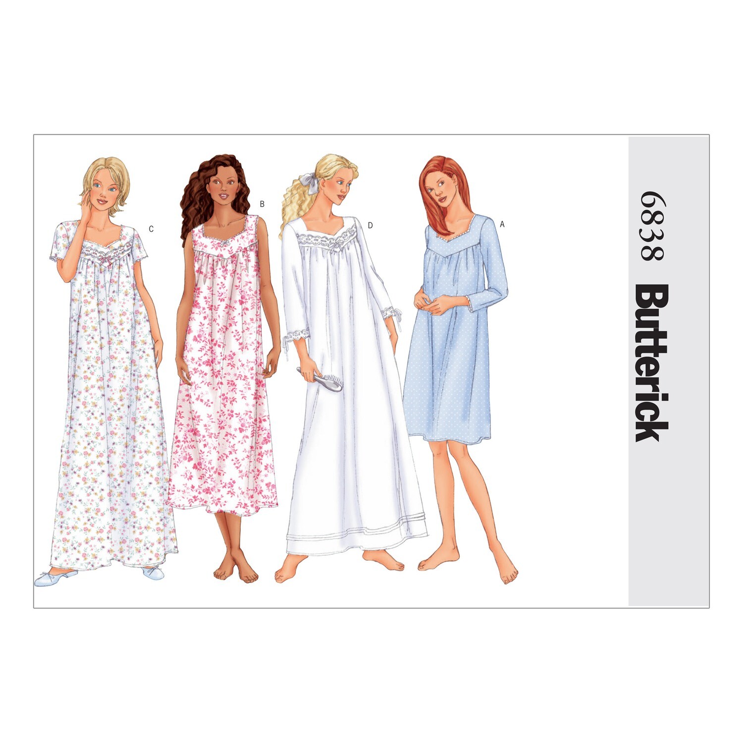 Butterick Sewing Pattern 6838 6-14