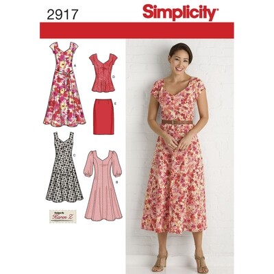Simplicity Sewing Pattern 2917 BB 20W-28W