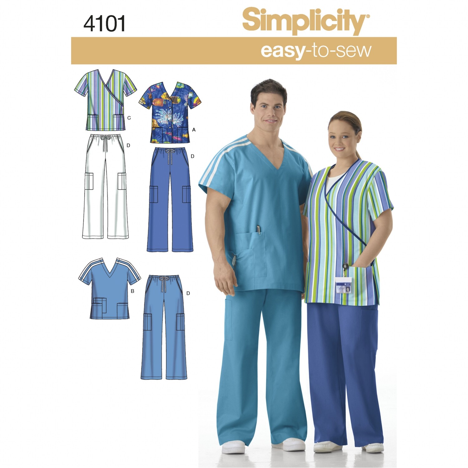 Simplicity Sewing Pattern 4101 AA S-L