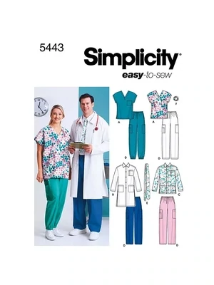 Simplicity Sewing Pattern 5443 AA S-L