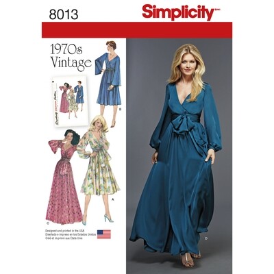 Simplicity Sewing Pattern 8013 H5 6-14