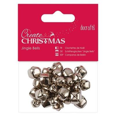 Jingle Bells: Silver Small Assorted: x30