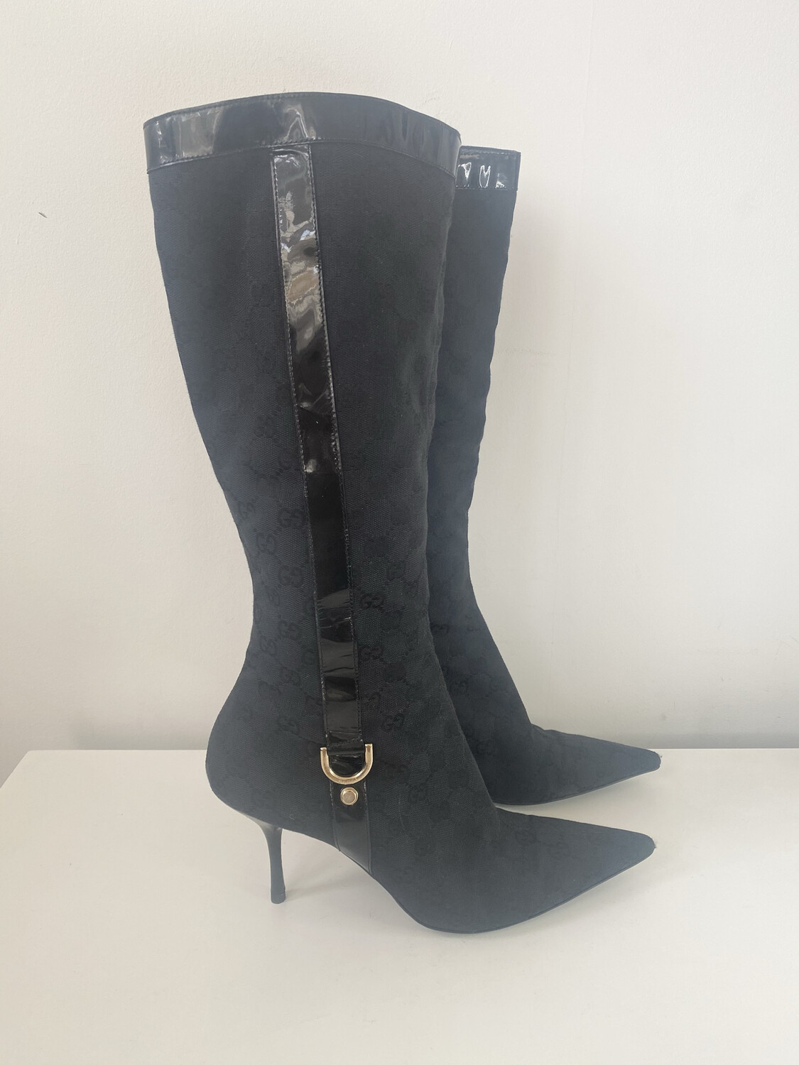 gucci knee high boots