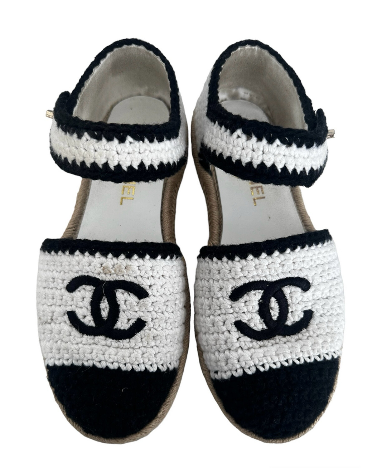 Chanel Embroidery Espadrilles