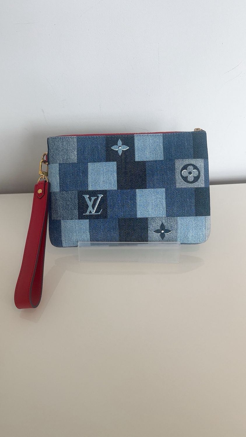 Louis Vuitton Denim Pouch